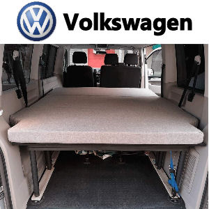 Colchón plegable para volkswagen T5, T6, Multivan, California Beach y Caravelle