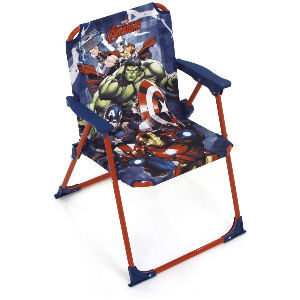 Silla Avengers Marvel plegable para niños para ir de camping con su propia silla producto Marvel